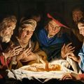 Matthias Stomer, Adoration des bergers, XVIIe siècle. Palais Madame, Musée Civique d’Art Ancien, Turin. © Mario Bonotto/Photo Scala, Florence